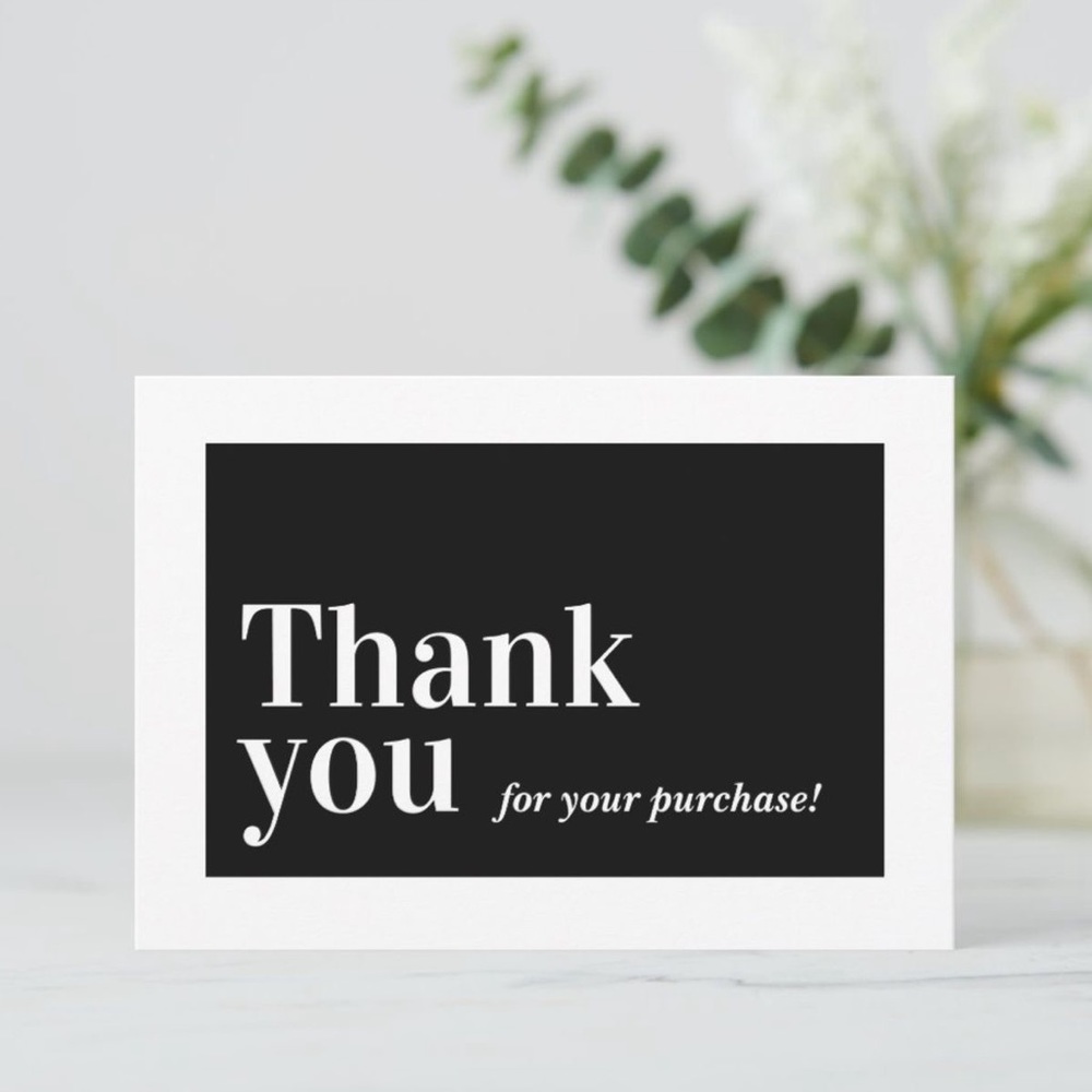 •Thank you for shopping•